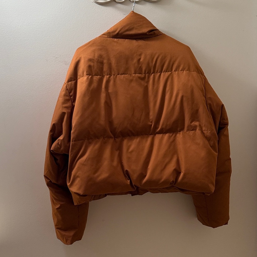 OAK + FORT Rust Puffer Jacket - Picture 4 of 11